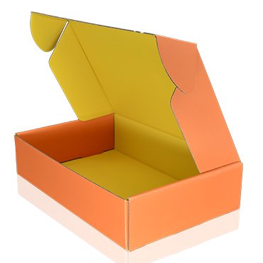 Custom Logo Folding Deluxe Corrugated Mail Postage Packaging Shipping Boxes