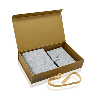 BZ21002#Customized kraft magnetic packaging boxes