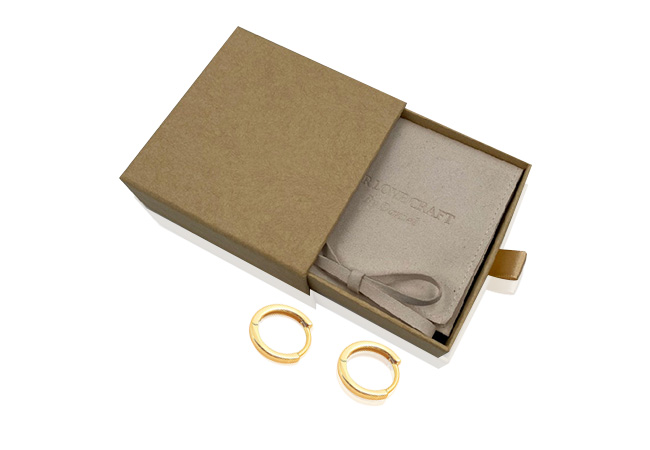 custom logo jewelry gift box with bag