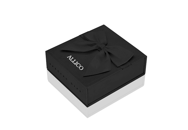 Black Kraft Jewelry Gift Box Set Packaging