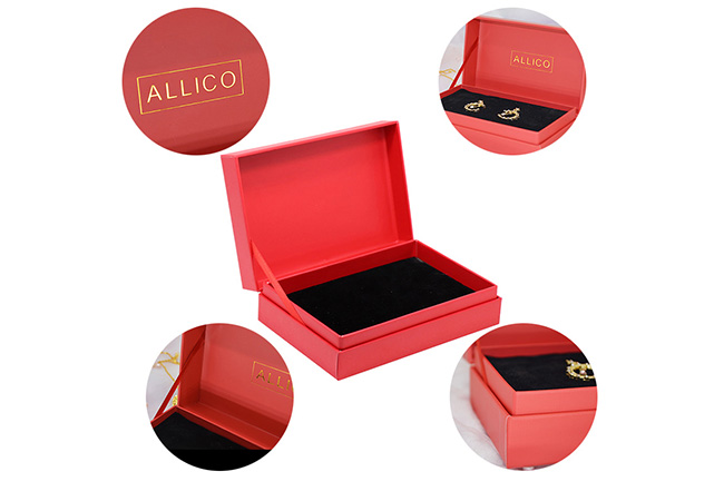 Customized gift paper packaging jewelry box
