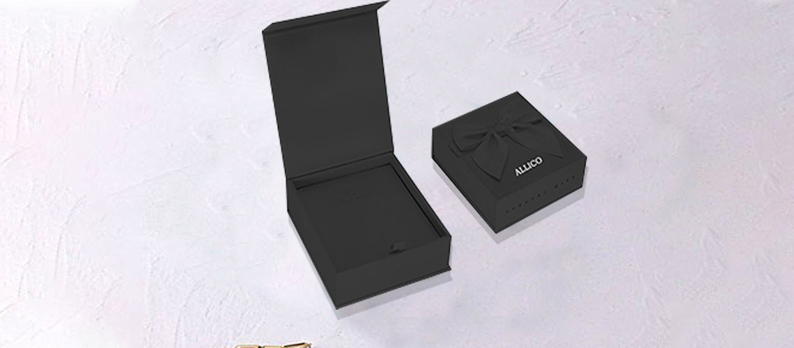 Luxury Customized Magnetic Jewelry Packaging Boxes