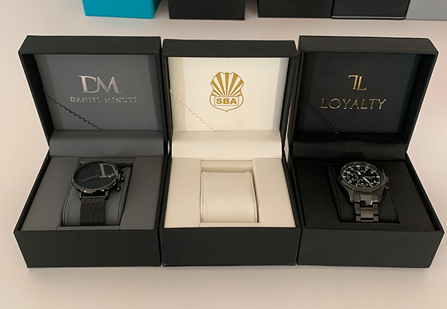 Luxury customised watch box packaging