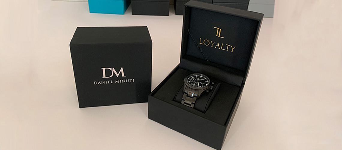 OEM customised watch packaging box paper boxes