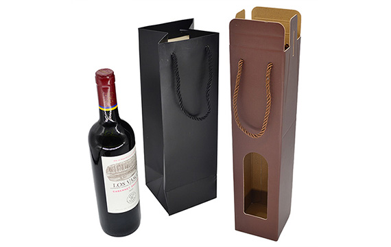Customised logo wine box packaging