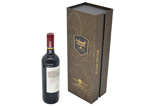 Luxury customised cardboard wine gift boxes
