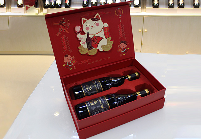 High-end customised wine box packaging