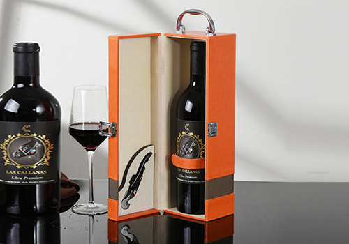 Luxury Design Flip Top Wine Gift Boxes